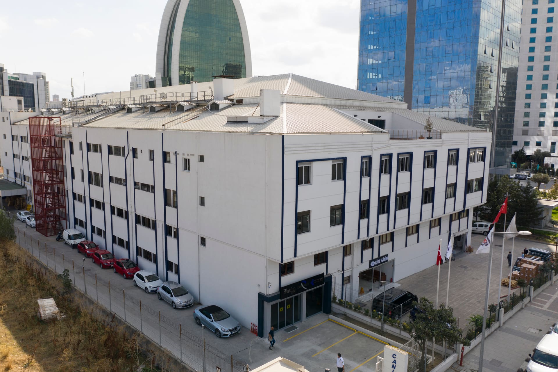 Canlioglu Tekstil facility from above