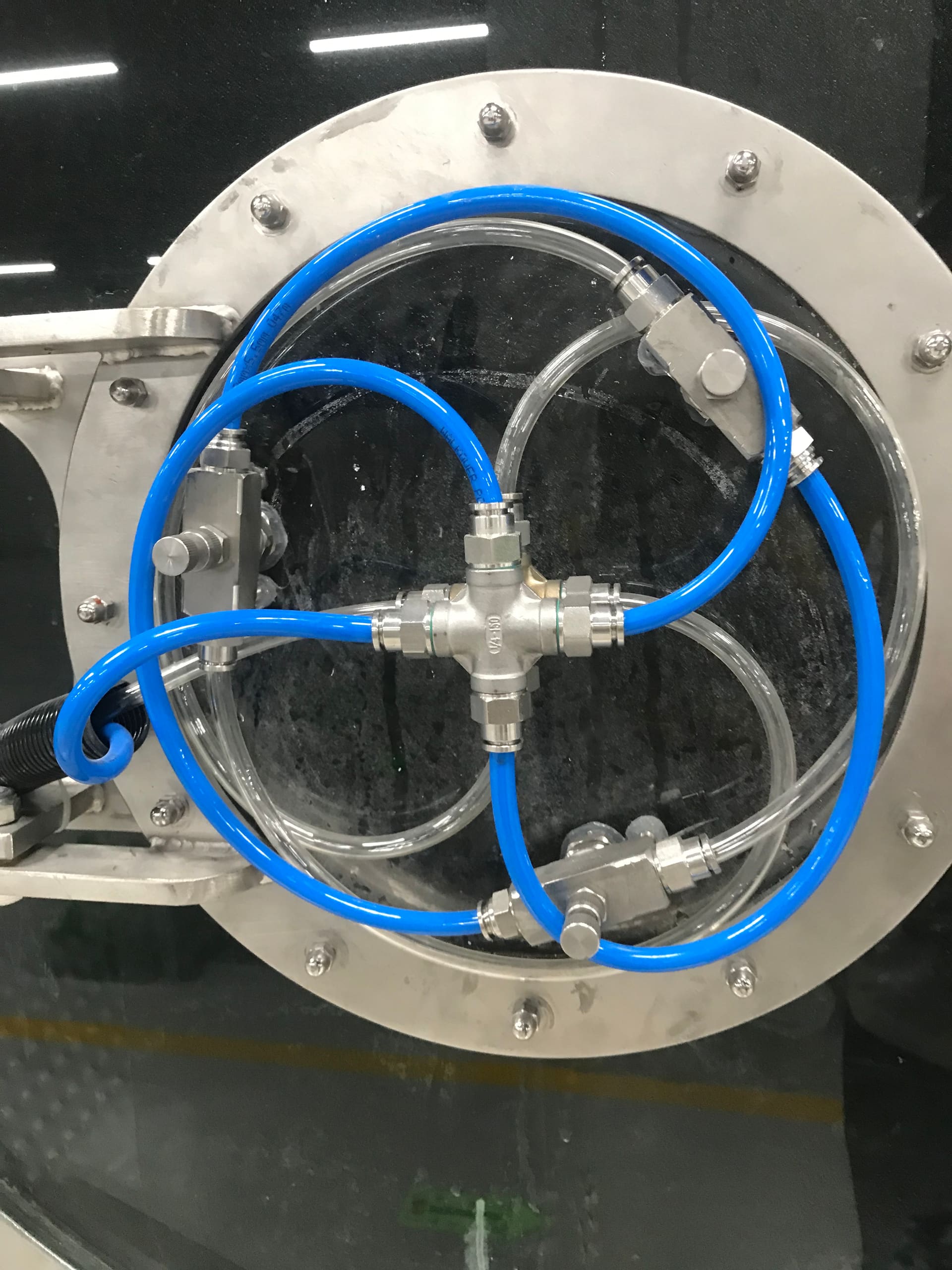 Dyeing, washing and finishing