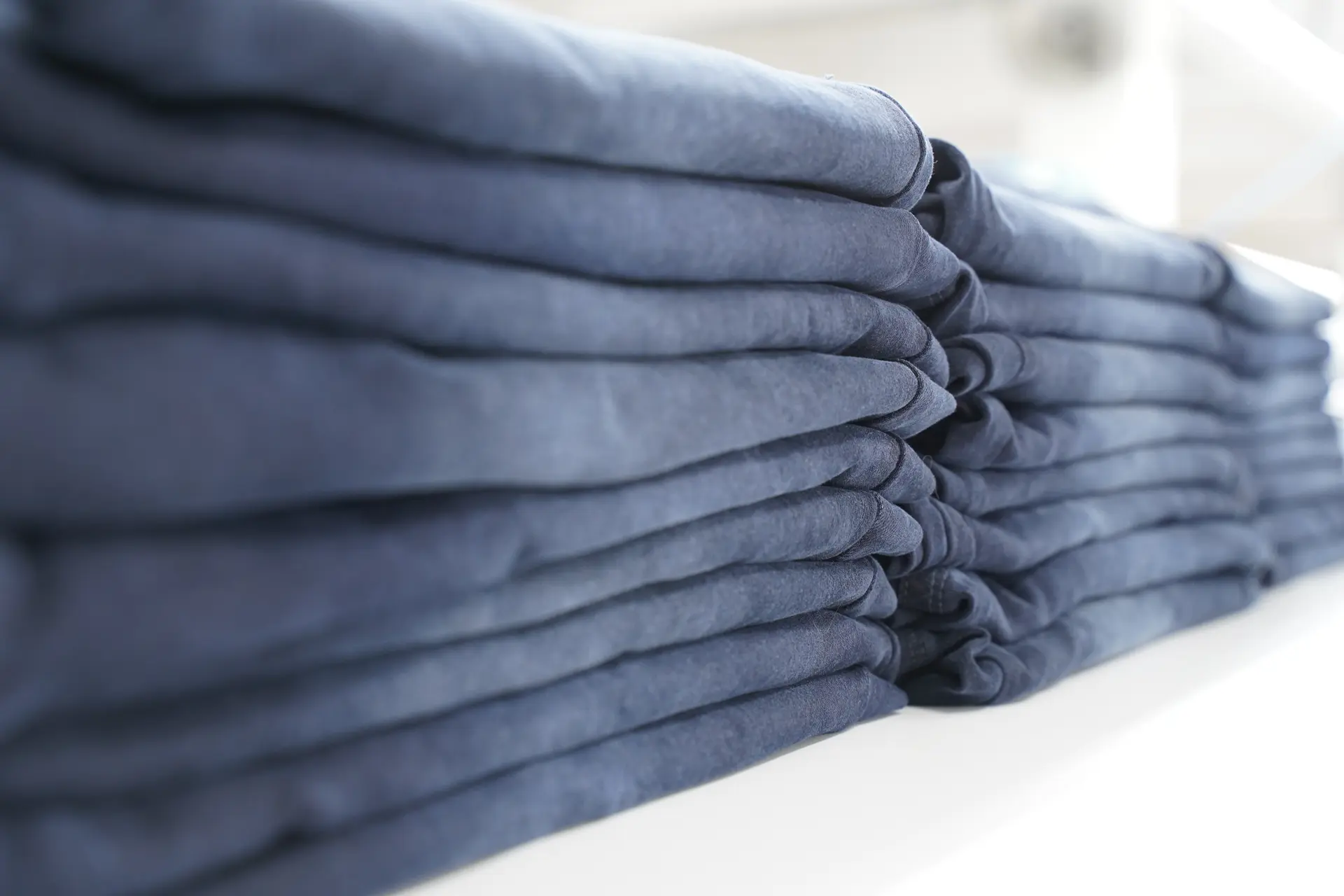 Woven trousers and shirts