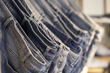 Denim, finishes and washes